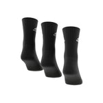adidas Cushioned (3 Pack) Crew Training Socks - Black
