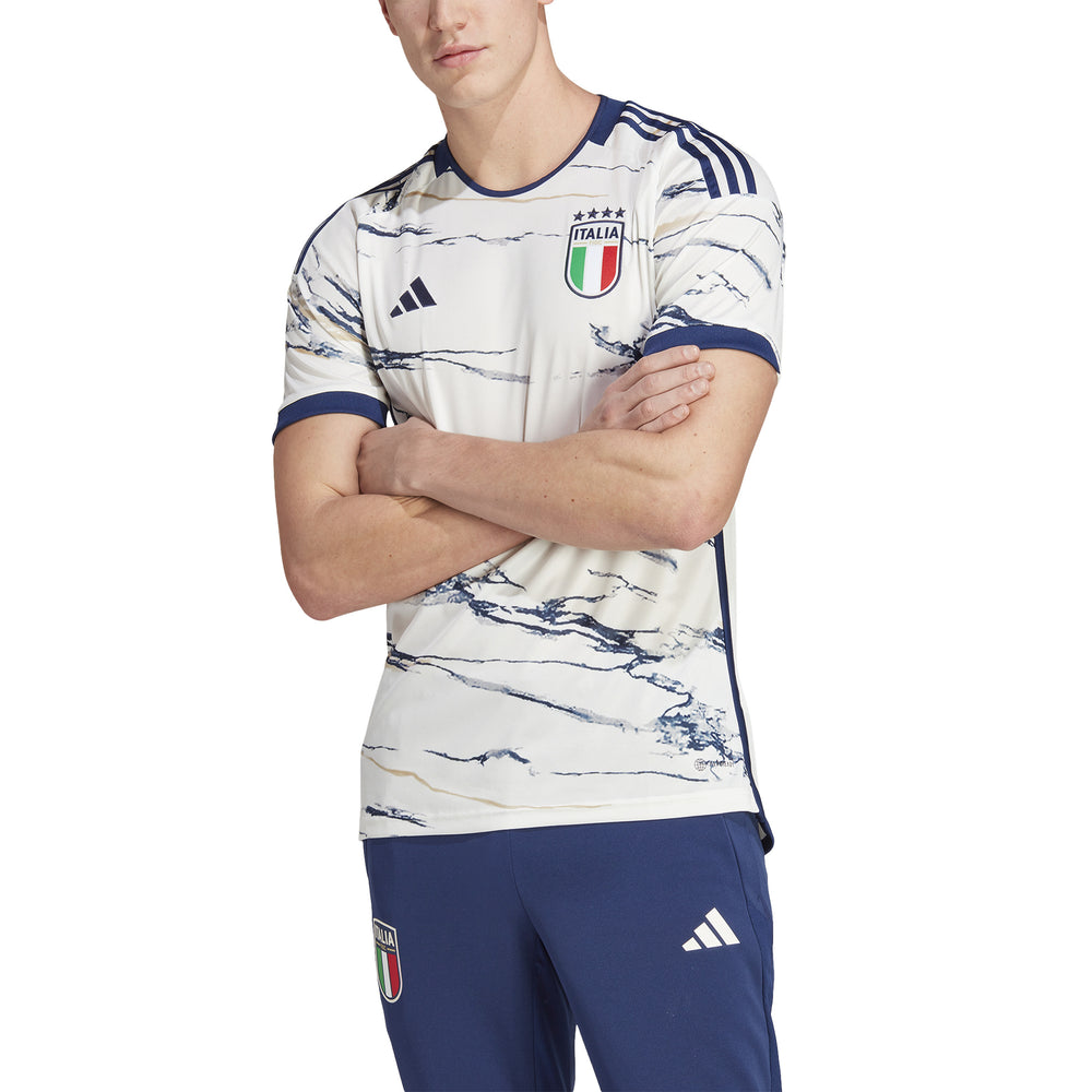 adidas Italy 23 Away Jersey - Off White
