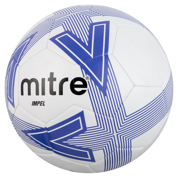 Mitre Impel One Football - White/Dazzling Blue