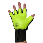 Futsal Gloves - Lime Green & Black