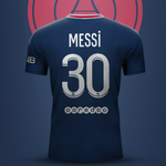 Messi 30 Nameset - Home  (PRINT ONLY)