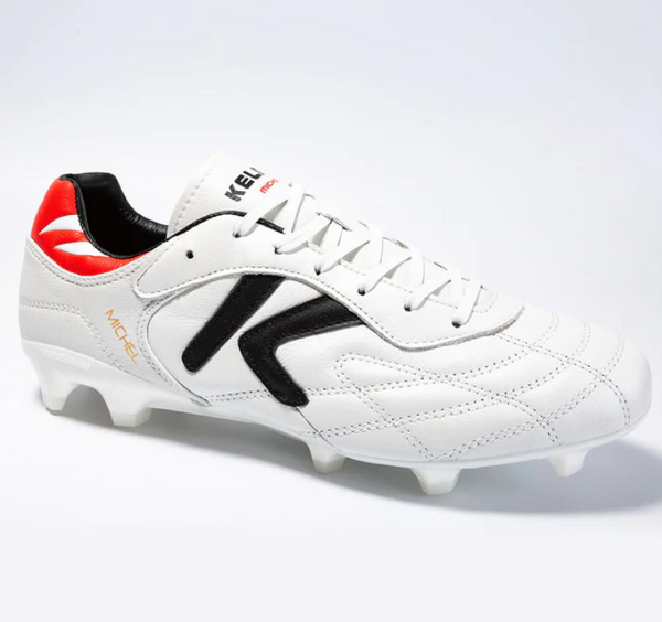 KELME Michel Football Boot - White/Red
